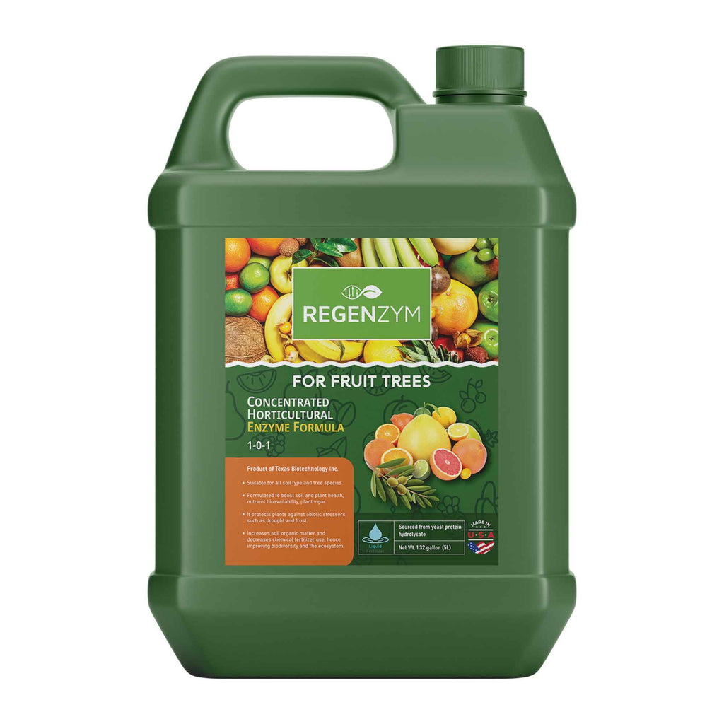 organic liquid fertilizer for fruit trees Regenzym Fruit Trees: Sustainably Transforming Orchards through Advanc – Texas Biotech