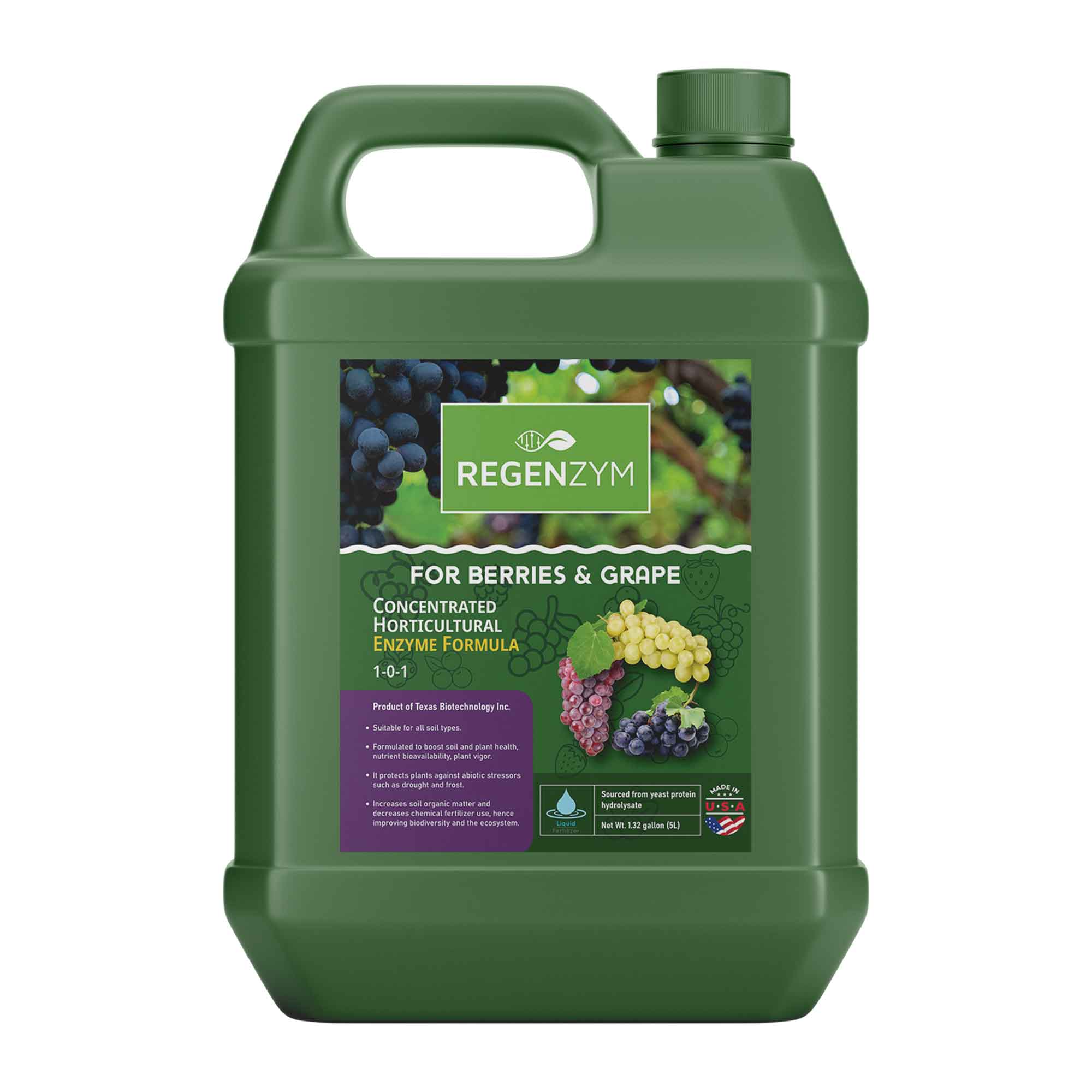 fertilizer for grapes plants Regenzym Berries and Grapes: Nurturing Soil and Plant Health for Remar – Texas Biotech